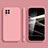 Custodia Silicone Ultra Sottile Morbida 360 Gradi Cover S01 per Samsung Galaxy F62 5G Rosa
