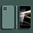 Custodia Silicone Ultra Sottile Morbida 360 Gradi Cover S01 per Samsung Galaxy F62 5G Verde Notte