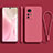 Custodia Silicone Ultra Sottile Morbida 360 Gradi Cover S01 per Xiaomi Mi 12 Pro 5G Rosso Rosa