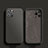 Custodia Silicone Ultra Sottile Morbida 360 Gradi Cover S02 per Apple iPhone 14 Pro Nero