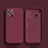 Custodia Silicone Ultra Sottile Morbida 360 Gradi Cover S02 per Apple iPhone 14 Pro Rosso Rosa