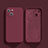 Custodia Silicone Ultra Sottile Morbida 360 Gradi Cover S02 per Apple iPhone 14 Rosso Rosa