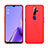 Custodia Silicone Ultra Sottile Morbida 360 Gradi Cover S02 per Oppo A11X Rosso