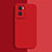 Custodia Silicone Ultra Sottile Morbida 360 Gradi Cover S02 per Oppo A36 Rosso