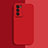 Custodia Silicone Ultra Sottile Morbida 360 Gradi Cover S02 per Oppo A53s 5G Rosso