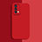 Custodia Silicone Ultra Sottile Morbida 360 Gradi Cover S02 per Oppo A74 5G Rosso