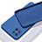 Custodia Silicone Ultra Sottile Morbida 360 Gradi Cover S02 per Oppo A92s 5G Blu
