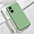 Custodia Silicone Ultra Sottile Morbida 360 Gradi Cover S02 per Oppo Reno8 Lite 5G Verde Pastello