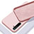 Custodia Silicone Ultra Sottile Morbida 360 Gradi Cover S02 per Realme XT Rosa