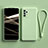 Custodia Silicone Ultra Sottile Morbida 360 Gradi Cover S02 per Samsung Galaxy A13 4G Verde Pastello