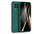 Custodia Silicone Ultra Sottile Morbida 360 Gradi Cover S02 per Samsung Galaxy A22 4G Verde Notte