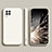 Custodia Silicone Ultra Sottile Morbida 360 Gradi Cover S02 per Samsung Galaxy F12 Bianco