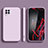 Custodia Silicone Ultra Sottile Morbida 360 Gradi Cover S02 per Samsung Galaxy F12 Lavanda