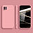 Custodia Silicone Ultra Sottile Morbida 360 Gradi Cover S02 per Samsung Galaxy M12 Rosa