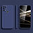 Custodia Silicone Ultra Sottile Morbida 360 Gradi Cover S02 per Samsung Galaxy M31 Blu