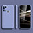 Custodia Silicone Ultra Sottile Morbida 360 Gradi Cover S02 per Samsung Galaxy M31 Grigio Lavanda