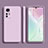 Custodia Silicone Ultra Sottile Morbida 360 Gradi Cover S02 per Xiaomi Mi 12 5G Lavanda