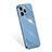 Custodia Silicone Ultra Sottile Morbida 360 Gradi Cover S03 per Apple iPhone 14 Pro Max Cielo Blu