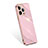 Custodia Silicone Ultra Sottile Morbida 360 Gradi Cover S03 per Apple iPhone 14 Pro Max Oro Rosa