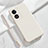 Custodia Silicone Ultra Sottile Morbida 360 Gradi Cover S03 per Oppo F23 5G Bianco