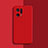Custodia Silicone Ultra Sottile Morbida 360 Gradi Cover S03 per Oppo Find X5 5G Rosso