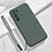 Custodia Silicone Ultra Sottile Morbida 360 Gradi Cover S03 per Oppo Reno6 Pro 5G Verde Notte