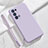 Custodia Silicone Ultra Sottile Morbida 360 Gradi Cover S03 per Oppo Reno6 Pro+ Plus 5G Lavanda