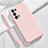 Custodia Silicone Ultra Sottile Morbida 360 Gradi Cover S03 per Oppo Reno6 Pro+ Plus 5G Rosa