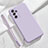 Custodia Silicone Ultra Sottile Morbida 360 Gradi Cover S03 per Samsung Galaxy A05s Lavanda