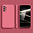 Custodia Silicone Ultra Sottile Morbida 360 Gradi Cover S03 per Samsung Galaxy A13 4G Rosa Caldo