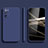 Custodia Silicone Ultra Sottile Morbida 360 Gradi Cover S03 per Samsung Galaxy S20 FE 5G Blu