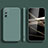 Custodia Silicone Ultra Sottile Morbida 360 Gradi Cover S03 per Samsung Galaxy S20 FE 5G Verde Notte