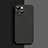 Custodia Silicone Ultra Sottile Morbida 360 Gradi Cover S04 per Apple iPhone 15 Nero