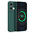 Custodia Silicone Ultra Sottile Morbida 360 Gradi Cover S04 per Oppo Reno8 Pro+ Plus 5G Verde Notte