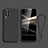 Custodia Silicone Ultra Sottile Morbida 360 Gradi Cover S04 per Samsung Galaxy A12 5G Nero