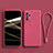 Custodia Silicone Ultra Sottile Morbida 360 Gradi Cover S04 per Samsung Galaxy A73 5G Rosa Caldo