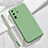 Custodia Silicone Ultra Sottile Morbida 360 Gradi Cover S04 per Samsung Galaxy S20 Ultra 5G Verde Pastello
