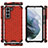 Custodia Silicone Ultra Sottile Morbida 360 Gradi Cover S04 per Samsung Galaxy S21 5G