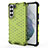 Custodia Silicone Ultra Sottile Morbida 360 Gradi Cover S04 per Samsung Galaxy S21 FE 5G Verde