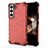 Custodia Silicone Ultra Sottile Morbida 360 Gradi Cover S04 per Samsung Galaxy S24 5G Rosso