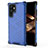 Custodia Silicone Ultra Sottile Morbida 360 Gradi Cover S04 per Samsung Galaxy S24 Ultra 5G Blu