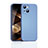 Custodia Silicone Ultra Sottile Morbida 360 Gradi Cover S05 per Apple iPhone 15 Cielo Blu