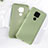 Custodia Silicone Ultra Sottile Morbida 360 Gradi Cover S05 per Huawei Nova 5i Pro Verde