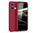 Custodia Silicone Ultra Sottile Morbida 360 Gradi Cover S05 per Oppo Reno8 5G Rosso