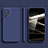 Custodia Silicone Ultra Sottile Morbida 360 Gradi Cover S05 per Samsung Galaxy A32 4G Blu