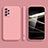 Custodia Silicone Ultra Sottile Morbida 360 Gradi Cover S05 per Samsung Galaxy A32 4G Rosa