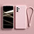 Custodia Silicone Ultra Sottile Morbida 360 Gradi Cover S05 per Samsung Galaxy A53 5G Rosa