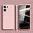 Custodia Silicone Ultra Sottile Morbida 360 Gradi Cover S06 per Oppo Reno8 Pro+ Plus 5G Rosa