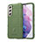 Custodia Silicone Ultra Sottile Morbida 360 Gradi Cover S06 per Samsung Galaxy S21 5G Verde