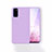 Custodia Silicone Ultra Sottile Morbida 360 Gradi Cover T01 per Huawei Honor View 30 5G Viola